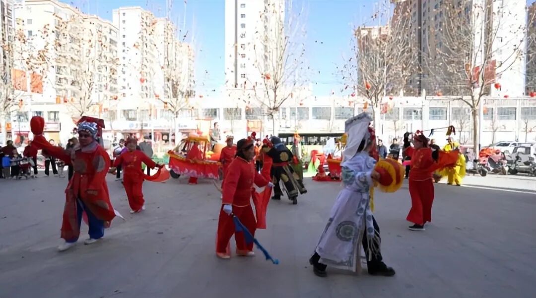 合水：正月社火闹新春 民俗欢腾启新程