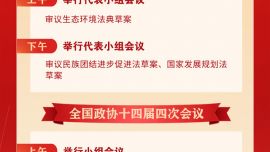 3月8日：人代會審議生態(tài)環(huán)境法典草案等 政協(xié)舉行第三次全體會議