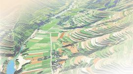 甘肅 土固河清綠潤隴