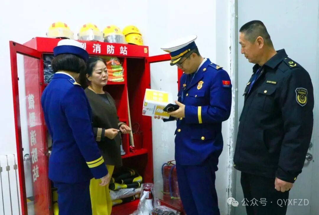 市区两级消防部门联合市场监管部门开展消防产品检查