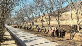 華池縣元城鎮(zhèn)：春風(fēng)拂面萬象新 環(huán)境整治正當(dāng)時(shí)