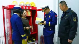 市區(qū)兩級消防部門聯(lián)合市場監(jiān)管部門開展消防產(chǎn)品檢查