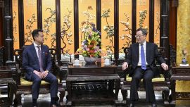 丁薛祥會見世界知識產(chǎn)權組織總干事鄧鴻森