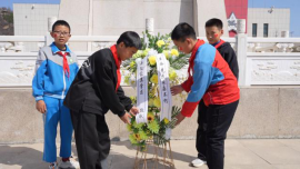 合水县段家集学区开展“追寻红色足迹 传承长征精神”新时代红色基因培育研学实践活动