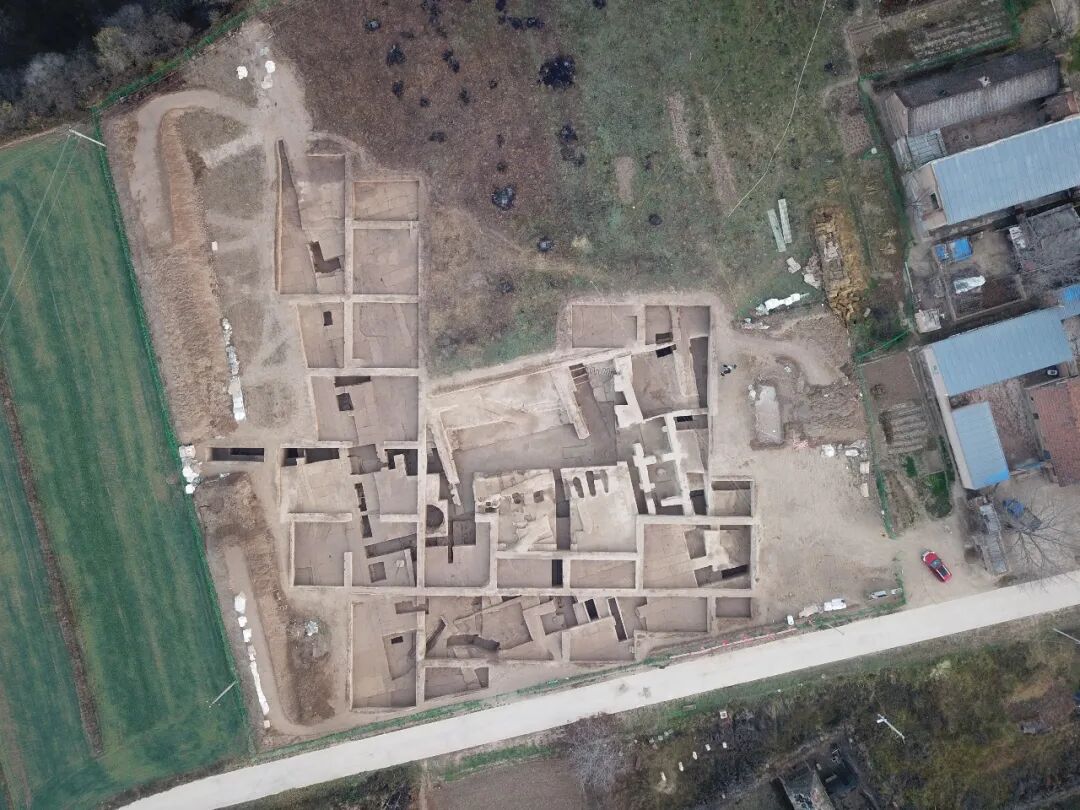 高等级院落发掘区