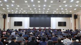 周繼軍在全市巡察工作會(huì)議暨五屆市委第八輪巡察動(dòng)員部署會(huì)議上強(qiáng)調(diào) 持續(xù)鞏固提升良好政治生態(tài) 全力護(hù)航“五個(gè)新慶陽(yáng)”建設(shè)