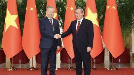 李強會見越共中央總書記、國家主席蘇林