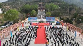 庆城县参加全国第十一届“万步有约”健走激励大赛暨岐伯喊你来健身活动正式启动