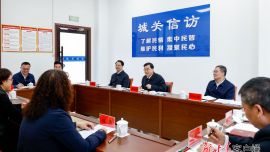 胡昌升在兰州市城关区接待来访群众时强调 以“如我在访如看家信”的情怀 千方百计为群众解难事办好事