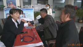 合水县人民医院联合庆阳市人民医院开展第32届全国肿瘤防治宣传周义诊活动
