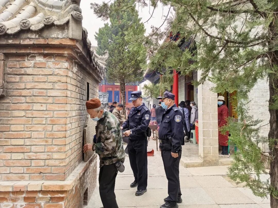 西峰公安分局全力护航2026年&ldquo;三月三&rdquo;民俗文化节