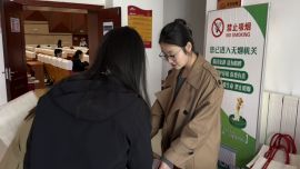 共青团宁县第二十二次代表大会参会代表陆续报到