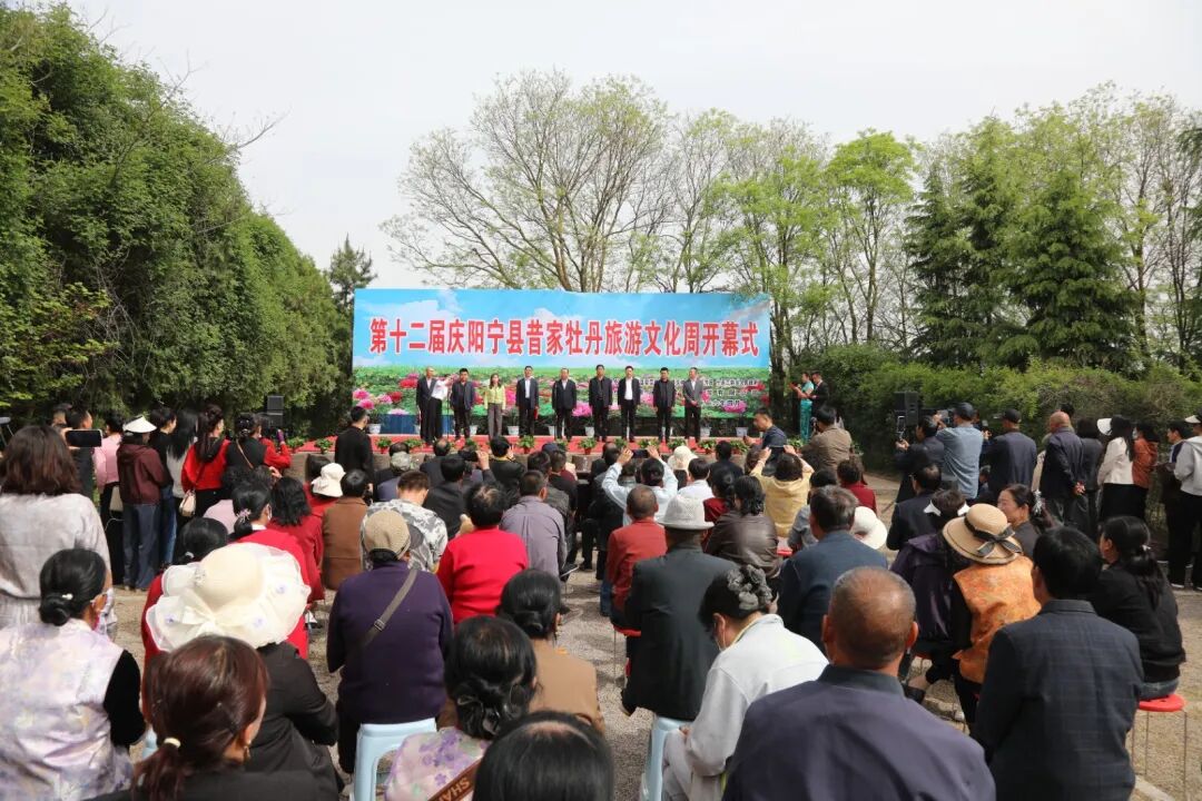 第十二屆慶陽寧縣昔家牡丹旅游文化周開幕