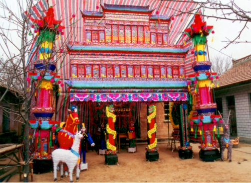 西峰祭祀纸扎制作技艺