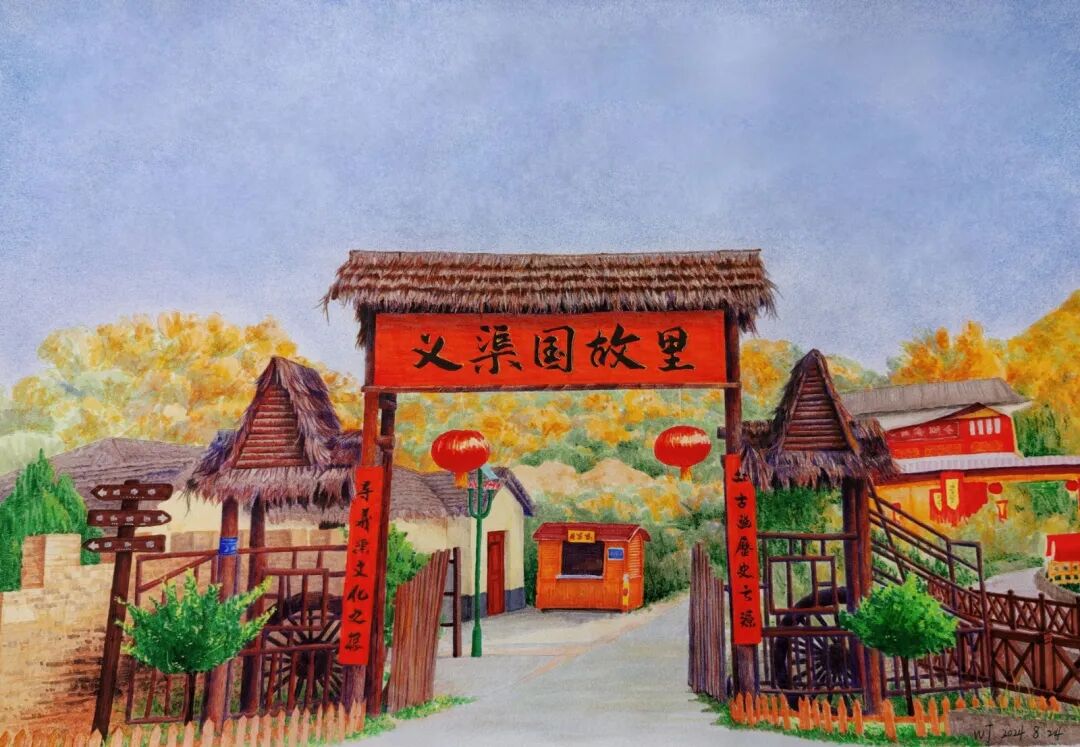 古垣藏史，莲水含章。义渠国故里景区静卧宁州山水间，承载千年戎国文脉。残垣遗迹诉沧桑，湖光山色染风华，草木含古韵，烟霞蕴旧章。融古道遗风、莲池清韵与田园灵秀于一身，寻义渠千年往事，揽陇原诗意风光，是怀古揽胜、静心寻幽的一方佳境。