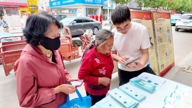 合水县开展第十八个全国防灾减灾日宣传活动