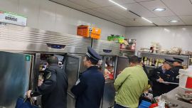 宁县新宁镇市场监管所联合公安局部门开展肉制品专项检查