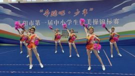 舞動(dòng)青春 逐夢賽場——慶陽市舉辦第一屆中小學(xué)生健美操錦標(biāo)賽