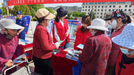 环县水务局组织开展“防灾减灾日”宣传活动