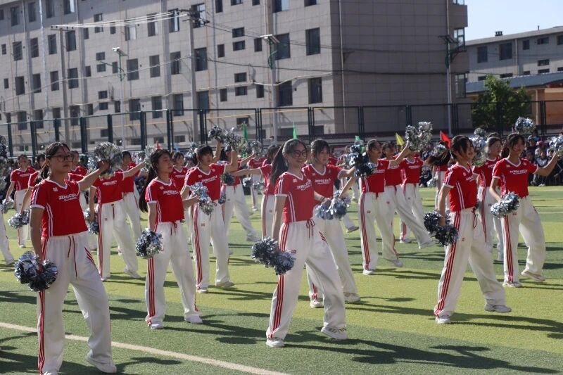 正宁一中校园体育艺术节开幕