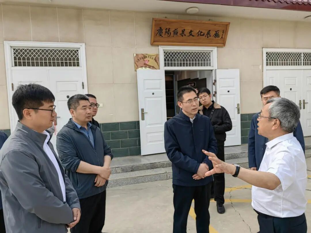 天津援甘前指到庆城县调研东西部协作工作