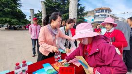 庆阳市妇联参与开展全国助残日集中宣传活动