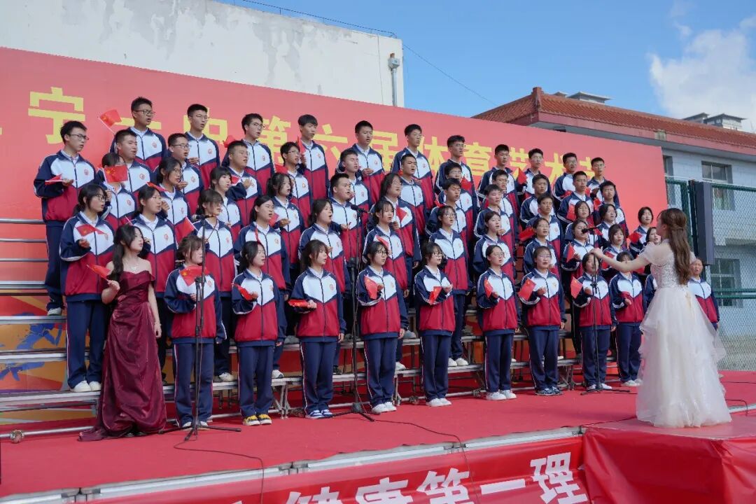 高二年级班级大合唱