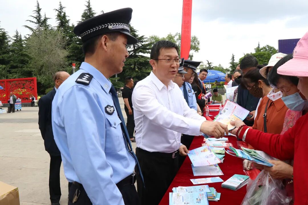 庆阳公安机关圆满完成&ldquo;5&middot;15&rdquo;打击和防范经济犯罪宣传日活动