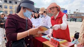 宁县司法局借力新时代文明实践赶大集 深入开展民法典宣传月活动