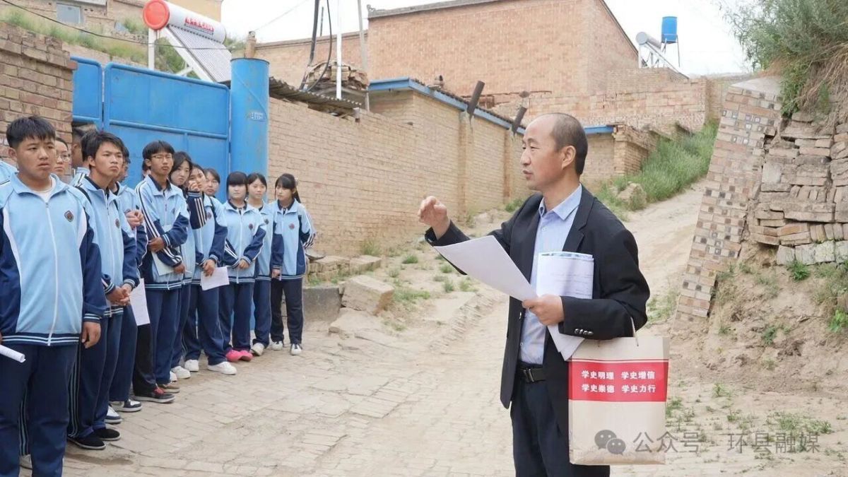 环县博物馆在环县第二中学开展2026年“5・18国际博物馆日”主题活动