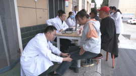 合水縣人民醫(yī)院巡回醫(yī)療隊開展義診暨醫(yī)療幫扶活動