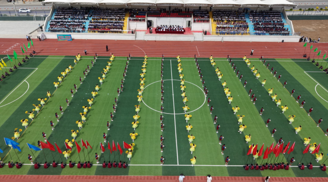 合水县2026年健康学校建设校园球类运动会隆重举行