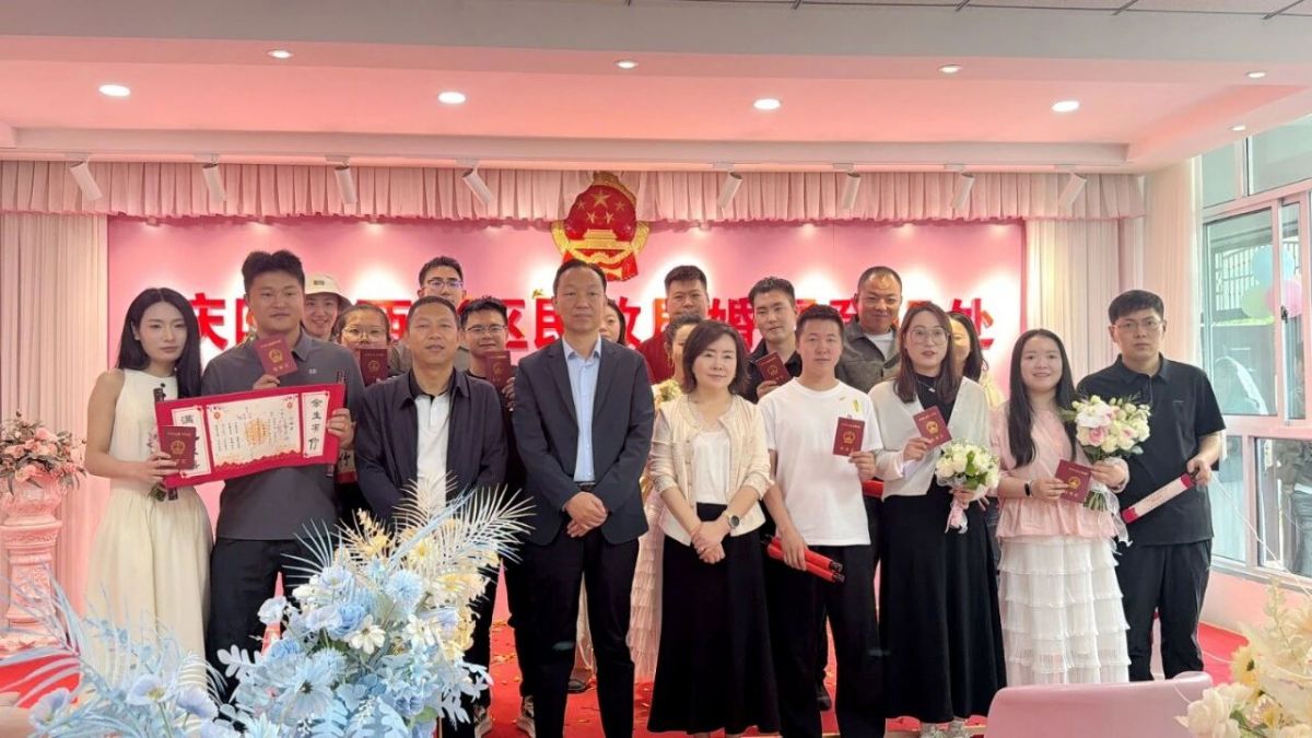 西峰：浪漫&ldquo;520&rdquo;倡导文明婚俗新风尚