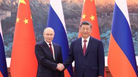 习近平同俄罗斯总统普京会谈