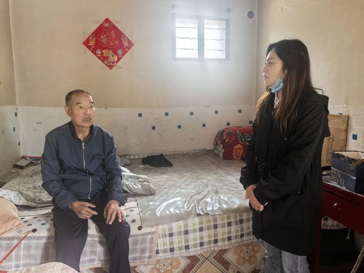 市政府外事办赴太平镇彭阳村开展结对关爱走访慰问活动