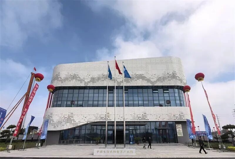 加速建设中的中国电信庆阳智算产业园。安志鹏 摄