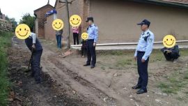 水渠通了 心結解了——寧縣公安局九峴派出所為老鄰居“搭了座橋”