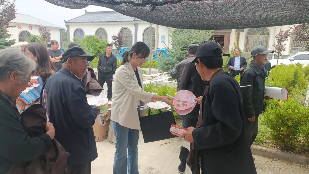 庆阳市党的创新理论“百人千场进万站”文明实践示范宣讲庆城县专场走进高楼镇杨塬村