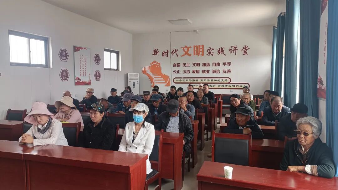 庆阳市党的创新理论“百人千场进万站”文明实践示范宣讲庆城县专场走进高楼镇杨塬村