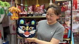 慶城：非遺傳承人用針線“守虎”千年文化