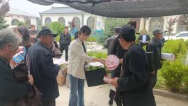 慶陽市黨的創(chuàng)新理論“百人千場進萬站”文明實踐示范宣講慶城縣專場走進高樓鎮(zhèn)楊塬村