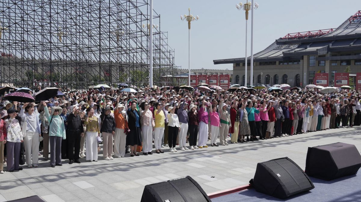&ldquo;如意甘肃大众文艺全民秀&middot;陇原欢歌季&rdquo;红歌大合唱首次排练侧记