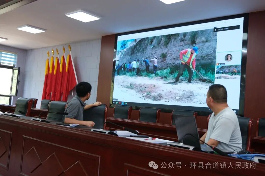 合道镇防汛应急演练