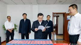 胡昌升在省統(tǒng)計局和國家統(tǒng)計局甘肅調查總隊調研時強調 牢記為國統(tǒng)計為民調查初心使命 充分發(fā)揮服務黨委政府決策職能