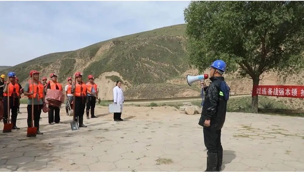 環(huán)縣洪德鎮(zhèn)開展防汛應(yīng)急綜合演練 筑牢汛期安全防線