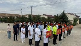 环县甜水镇开展2026年防汛抢险暨地质灾害避险应急救援实战演练