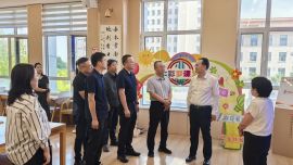团省委书记张乐群一行调研庆阳共青团和少先队工作