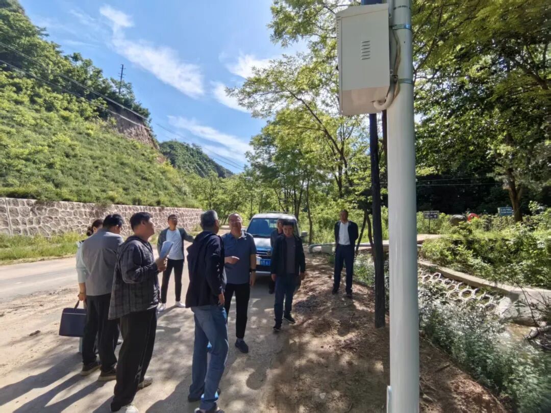 花果山水库电子围栏建设项目通过验收