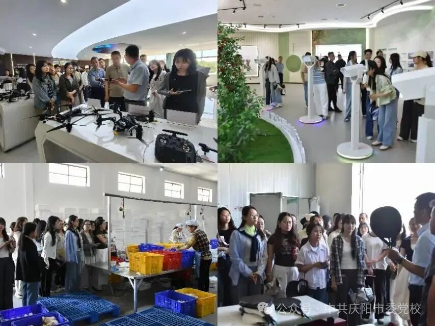 前往宁县开展现场教学