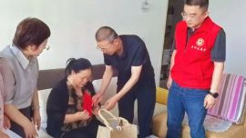 庆阳市残联“七一”前夕走访慰问困难残疾人党员